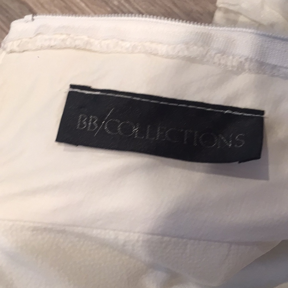 BB COLLECTIONS white dress wedding - Picture 8 of 11